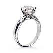 Custom Crowne Tiffany-Style Plat. Engagement Ring: Tiffany, crown, 6 prong, platinum, engagement ring, wedding ring,engagement rings,diamond engagement rings