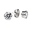 Bezel-set Stud Earrings: earrings,stud earrings,bezel earrings,engagement rings,diamond engagement rings
