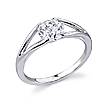 Stardust Active Split-Shank Engagement Ring: ,engagement rings,diamond engagement rings
