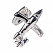 Rotenier Jet Plane Cufflinks: jet plane,cufflinks,cuff link,silver,engagement rings,diamond engagement rings