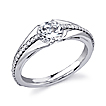 Stardust Active Engagement Ring: ,engagement rings,diamond engagement rings