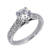 Vatché Aurora Pavé Engagement Ring: Vatche,engagement ring,engagement rings,diamond engagement rings