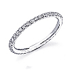 Stardust Active French Pavé Wedding Ring: ,engagement rings,diamond engagement rings