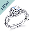Stardust Active Pavé Engagement Ring: ,engagement rings,diamond engagement rings