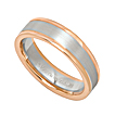 Furrer-Jacot Two-Tone Wedding Band: ,engagement rings,diamond engagement rings