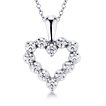 Heart of Diamonds Pendant: Heart,Pendant,platinum,necklace,gold,gift,sweet 16,engagement rings,diamond engagement rings