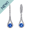 Azur Drop Earrings: Drop earrings,Topaz,gold,platinum,engagement rings,diamond engagement rings