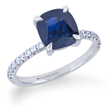Custom French Pavé Engagement Ring: (/images/Items/1121.jpg) 