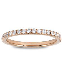 French Pavé Eternity Wedding Ring: (/images/Items/1165.jpg) 