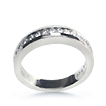 Fluted Channel Wedding Band