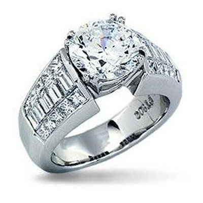 Princess & Baguette Engagement Ring by Stardust: (/images/Items/26/pic1.jpg) Stardust Diamonds - Engagement Ring,engagement rings,diamond engagement rings