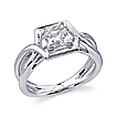 Stardust Active Princess Engagement Ring