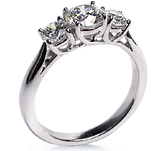 Three Stone Trellis Platinum Anniversary Ring: (/images/Items/43.jpg) past,present,future,three stone ring,ring,engagement,anniversary,platinum,wedding rings,eng,engagement rings,diamond engagement rings