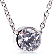 Bezel set Pendant: (/images/Items/52.jpg) Pendant,bezel,platinum,gold,chain,engagement rings,diamond engagement rings