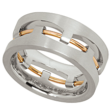 Furrer-Jacot Two-Tone Wedding Band: (/images/Items/600.jpg) ,engagement rings,diamond engagement rings