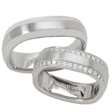 Furrer-Jacot Wedding Ring: (/images/Items/603.jpg) Furrer-Jacot,gold,square bands,euro shank,engagement rings,diamond engagement rings