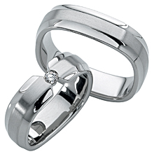 Furrer-Jacot Square Wedding Ring: (/images/Items/608.jpg) Furrer-Jacot,rings,bands,gold,platinum,Palladium,engagement rings,diamond engagement rings