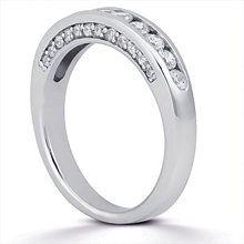 Wedding Ring: (/images/Items/ENS307-B_Angle.jpg) Gold Platinum Diamond Ring ,engagement rings,diamond engagement rings