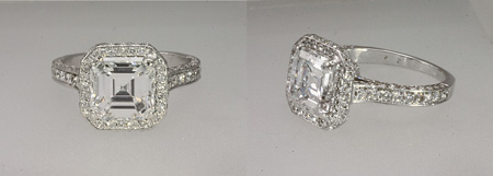 How To Remove Dirt From The White Gold Diamond Ring